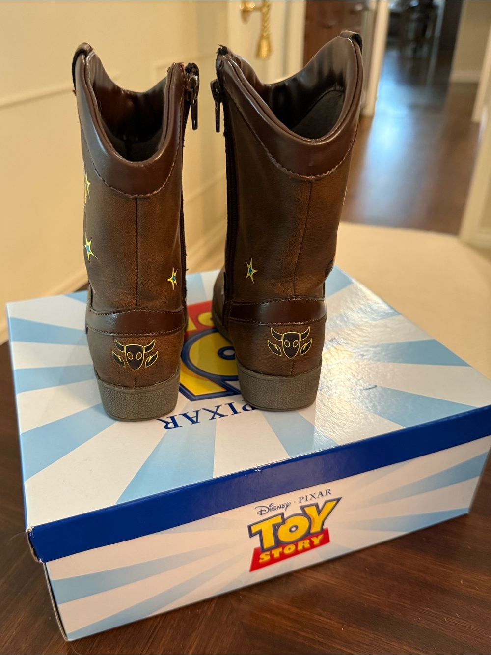 Toddler Toy Story Boots - Woody Western Style - Picture 5 of 7